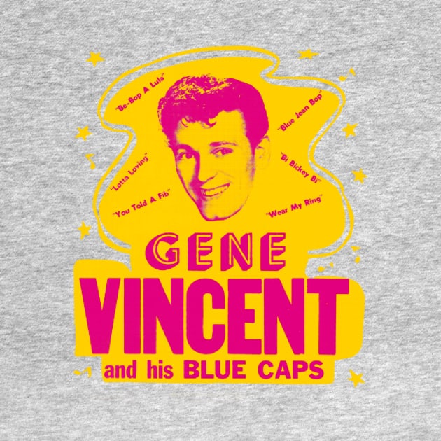 Gene Vincent by HAPPY TRIP PRESS